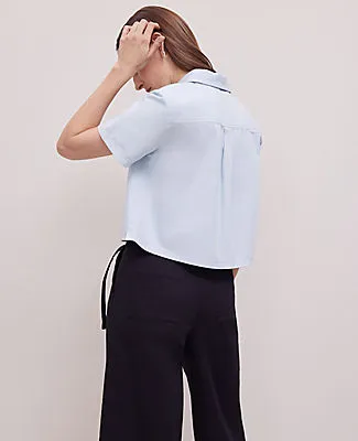 Ann Taylor Weekend Collection Denim Shirt sold by Ann Taylor product image thumbnail 2