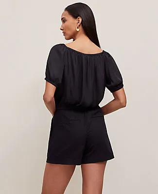 Ann Taylor Petite Bubble Hem Top sold by Ann Taylor product image thumbnail 2