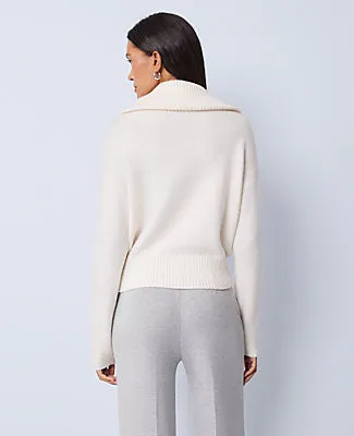 Ann Taylor Weekend Collection Half-Zip Sweater sold by Ann Taylor product image thumbnail 2