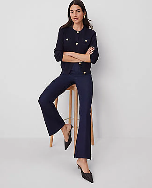 Ann Taylor The Pull-On Flare Jean sold by Ann Taylor