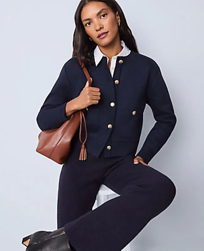 Ann Taylor Weekend Collection Patch Pocket Jacket sold by Ann Taylor
