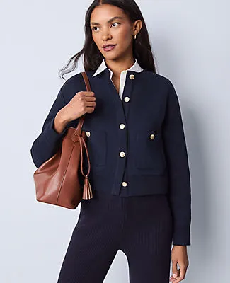 Ann Taylor Weekend Collection Patch Pocket Jacket sold by Ann Taylor product image thumbnail 3