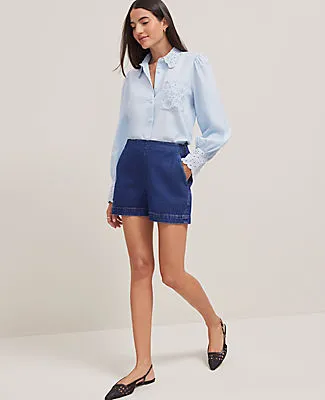 Ann Taylor The Denim Short sold by Ann Taylor product image thumbnail 2