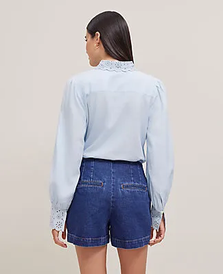Ann Taylor The Denim Short sold by Ann Taylor product image thumbnail 4