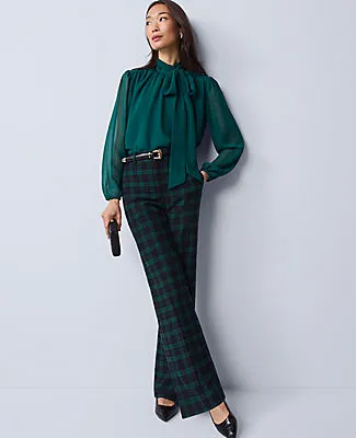 Ann Taylor The Jayne Trouser in Plaid sold by Ann Taylor product image thumbnail 4