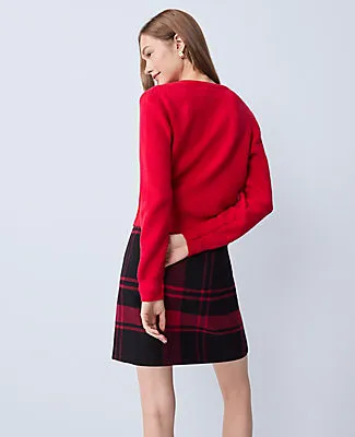 Ann Taylor Petite Textured Cardigan sold by Ann Taylor product image thumbnail 2