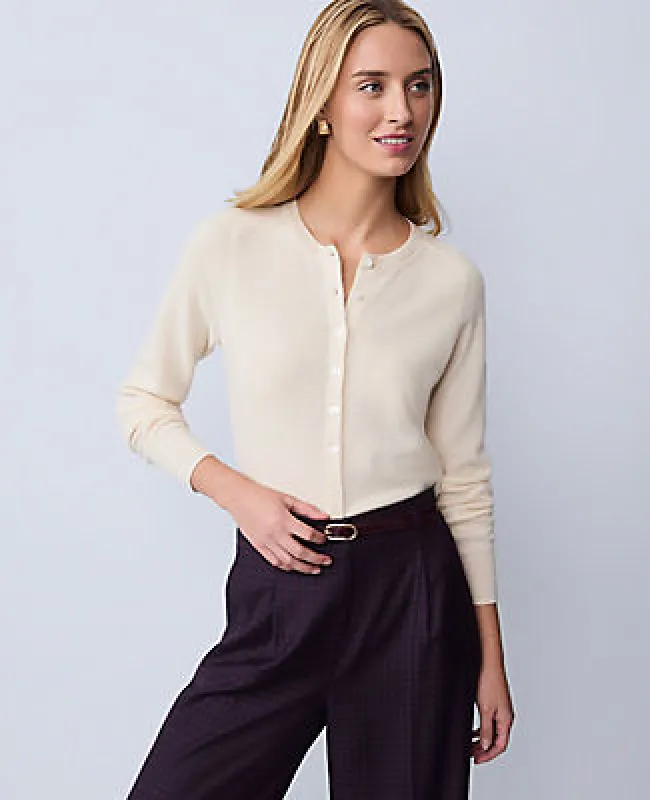 Ann Taylor Cashmere Ann Cardigan sold by Ann Taylor