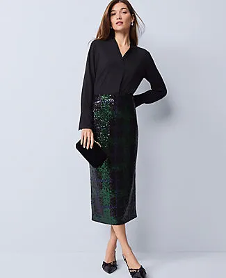 Ann Taylor Pleat Neck Blouse sold by Ann Taylor product image thumbnail 3