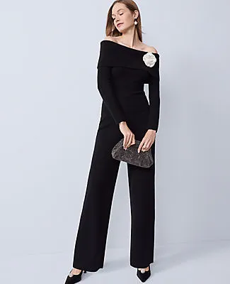 Ann Taylor The Wide Leg Sweater Pant sold by Ann Taylor