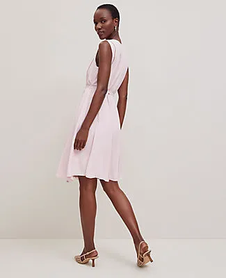 Ann Taylor Petite Belted Flare Dress sold by Ann Taylor product image thumbnail 2