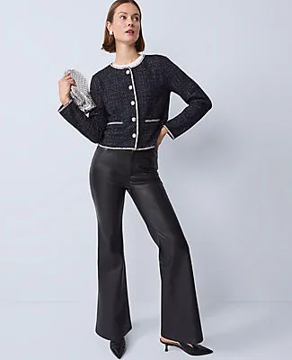 Ann Taylor Petite Metallic Tweed Jacket sold by Ann Taylor product image thumbnail 3