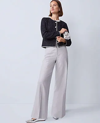 Ann Taylor Petite Metallic Tweed Jacket sold by Ann Taylor product image thumbnail 4