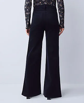 Ann Taylor Petite Weekend Collection Wide Leg Corduroy Pant sold by Ann Taylor product image thumbnail 3