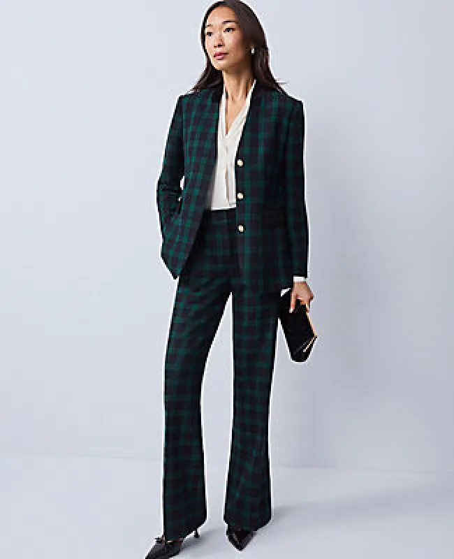 Ann Taylor The Petite Jayne Trouser in Plaid sold by Ann Taylor