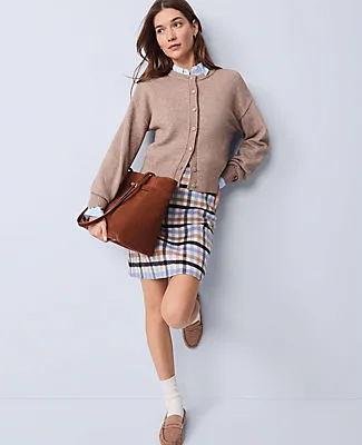 Ann Taylor Weekend Collection Plaid A-Line Skirt sold by Ann Taylor product image thumbnail 4
