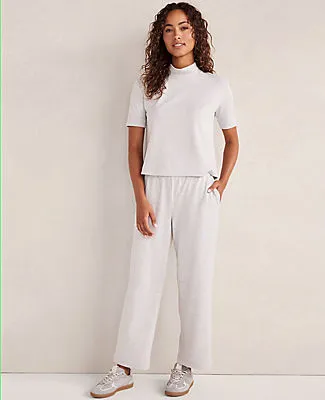 Ann Taylor Haven Well Within Cozy Knit Cropped Pants sold by Ann Taylor product image thumbnail 2