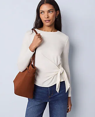Ann Taylor Weekend Collection Tie Waist Top sold by Ann Taylor