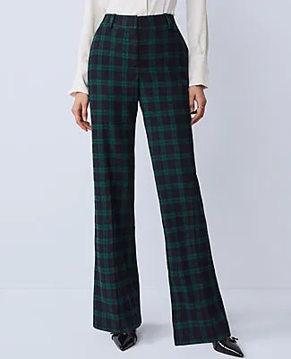Ann Taylor The Petite Jayne Trouser in Plaid - Curvy Fit sold by Ann Taylor