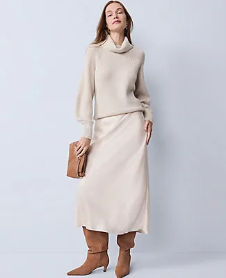 Ann Taylor Ribbed Turtleneck Sweater sold by Ann Taylor product image thumbnail 3