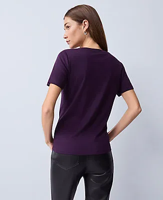 Ann Taylor Crew Neck Tee sold by Ann Taylor product image thumbnail 2