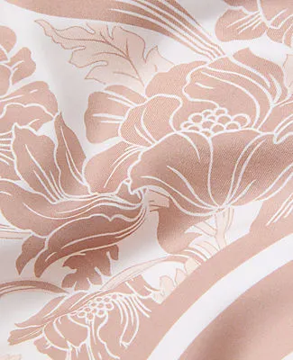 Ann Taylor Floral Oversized Silk Scarf sold by Ann Taylor product image thumbnail 2