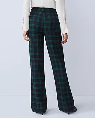 Ann Taylor The Jayne Trouser in Plaid - Curvy Fit sold by Ann Taylor product image thumbnail 2