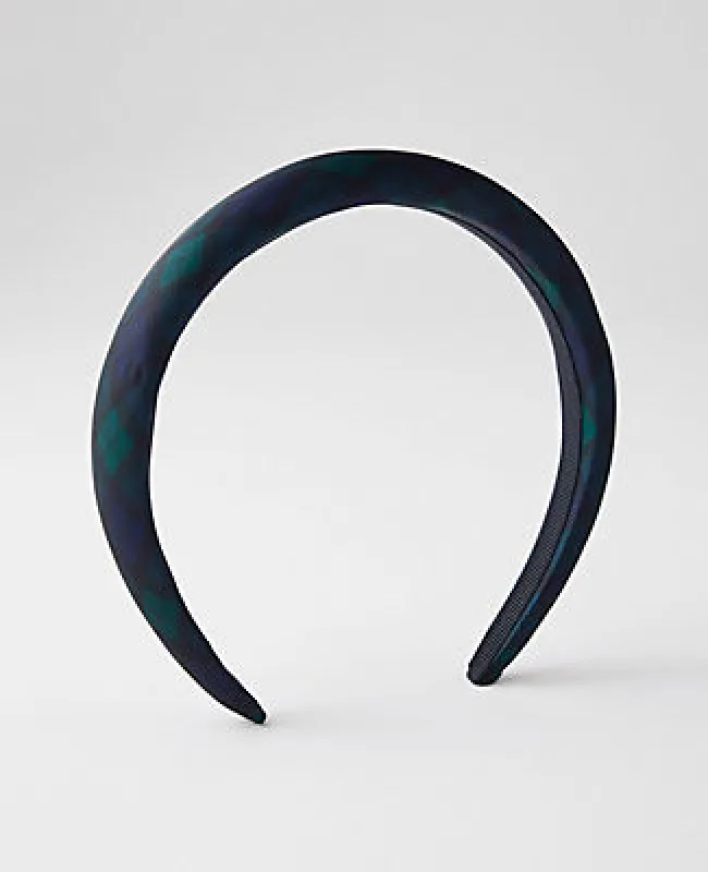 Ann Taylor Tartan Embellished Headband sold by Ann Taylor