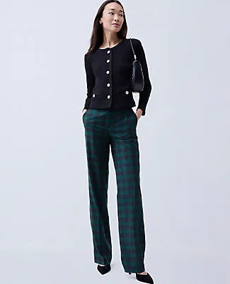 Ann Taylor Petite Braid Trim Knit Jacket sold by Ann Taylor product image thumbnail 3