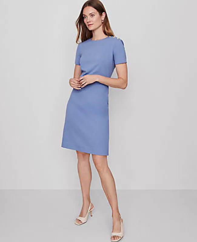 Ann Taylor Petite Ponte Sheath Dress sold by Ann Taylor