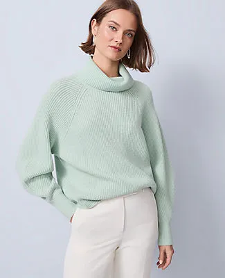 Ann Taylor Ribbed Turtleneck Sweater sold by Ann Taylor product image thumbnail 2