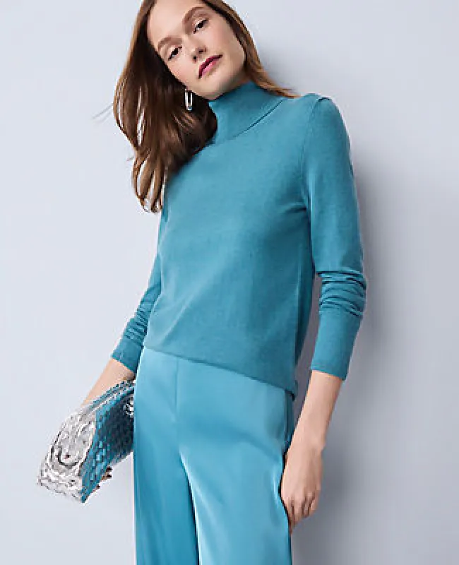 Ann Taylor Essential Turtleneck Sweater made by Ann Taylor