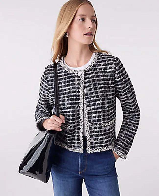 Ann Taylor Tweed Jacket sold by Ann Taylor