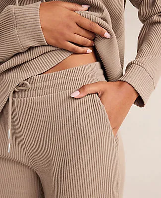 Ann Taylor Haven Well Within Ottoman Rib Straight Leg Pants sold by Ann Taylor product image thumbnail 2