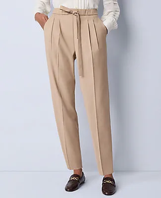 Ann Taylor Petite Weekend Collection High Rise Tapered Pant sold by Ann Taylor product image thumbnail 2