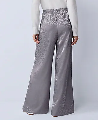 Ann Taylor The Petite Easy Wide-Leg Pant sold by Ann Taylor product image thumbnail 3