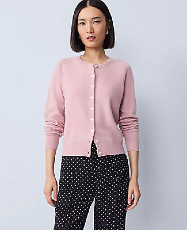 Ann Taylor Cashmere Ann Cardigan sold by Ann Taylor