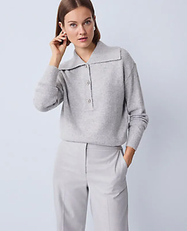 Ann Taylor Petite Polo Sweater sold by Ann Taylor