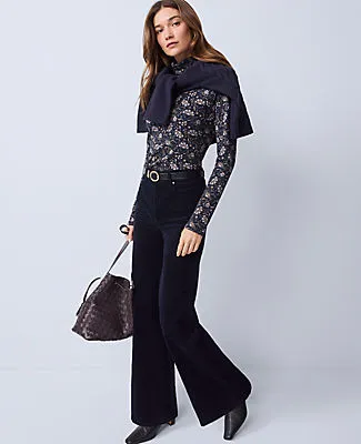 Ann Taylor Weekend Collection Wide-Leg Corduroy Pant sold by Ann Taylor