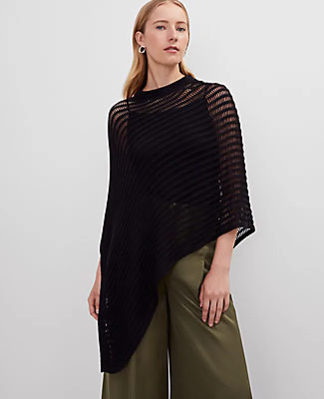 Ann Taylor Crochet Poncho sold by Ann Taylor