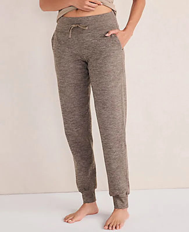 Ann Taylor Haven Well Within Balance Heather Drawstring Joggers sold by Ann Taylor