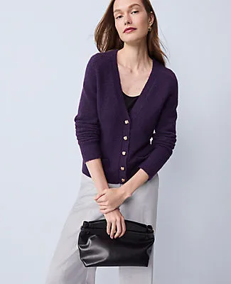Ann Taylor Petite V-Neck Cardigan sold by Ann Taylor