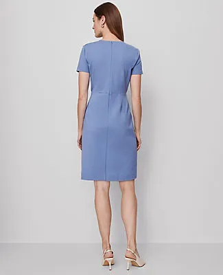 Ann Taylor Petite Ponte Sheath Dress sold by Ann Taylor product image thumbnail 2