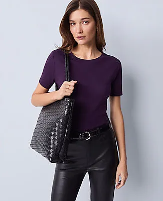 Ann Taylor Crew Neck Tee sold by Ann Taylor