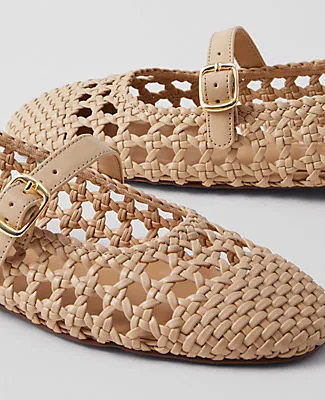 Ann Taylor Woven Mary Jane Ballet Flat sold by Ann Taylor product image thumbnail 2
