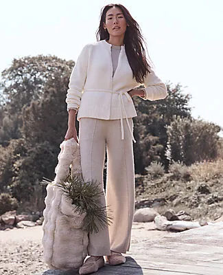 Ann Taylor Haven Well Within Chunky Cotton Blend Belted Cardigan sold by Ann Taylor product image thumbnail 4