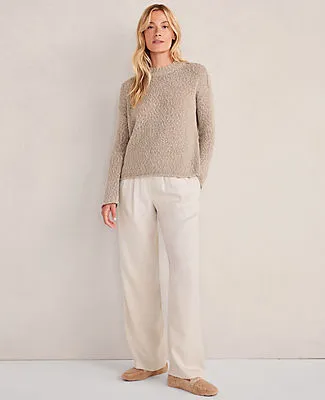 Ann Taylor Haven Well Within Marled Cashmere Crewneck Pullover sold by Ann Taylor product image thumbnail 3