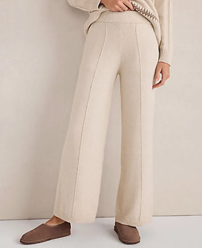 Ann Taylor POLYLANA PINTUCK WIDE LEG sold by Ann Taylor
