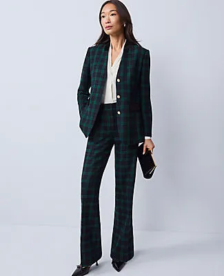 Ann Taylor The Petite Jayne Trouser in Plaid sold by Ann Taylor