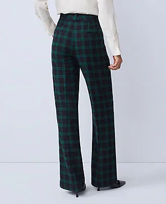 Ann Taylor The Petite Jayne Trouser in Plaid sold by Ann Taylor product image thumbnail 3