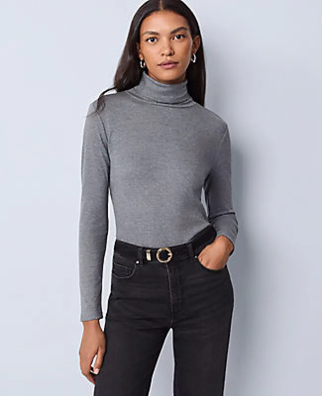 Ann Taylor Weekend Collection Turtleneck Top sold by Ann Taylor